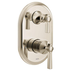 MOEN Moen UTS2411NL Flara Two Handle Diverter Valve Trim in Polished Nickel