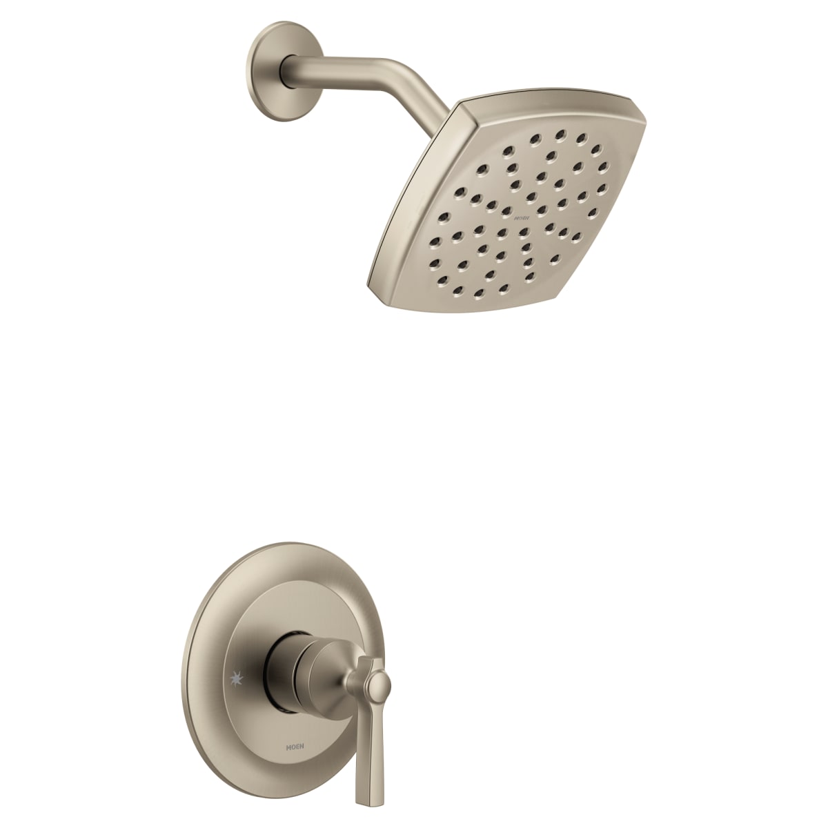 MOEN Moen UTS3912EPBN Flara M-CORE 3-Series 1-Handle Eco-Performance Shower Trim Kit in Brushed Nickel