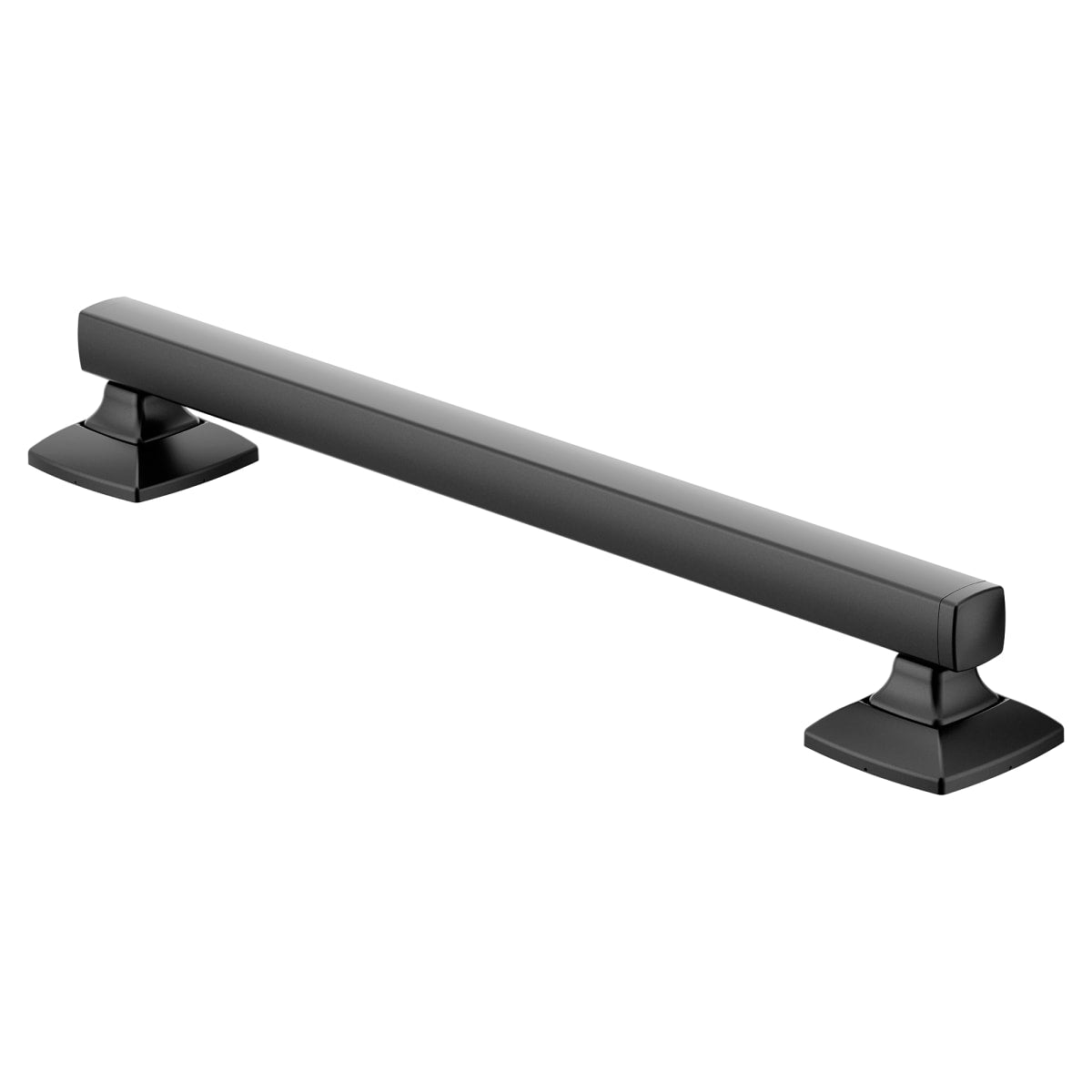 MOEN Moen YG5118BL Voss Matte Black 18 Designer Grab Bar