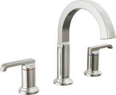 DELTA FAUCET Delta Faucet 35588-SS-PR-DST Tetra Two Handle Widespread Bathroom Faucet in Lumicoat Stainless