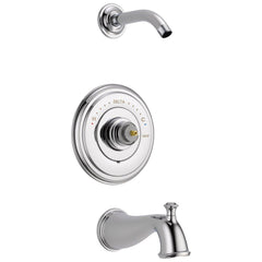 DELTA FAUCET Delta Faucet T14497-LHP-LHD Cassidy Single Handle Bathtub & Shower Faucet in Chrome - Less Shower Head