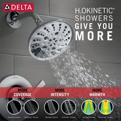 DELTA FAUCET Delta Faucet T14256-LHP Dorval Multi Function Shower Faucet in Chrome (Trim Only)