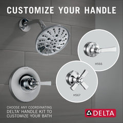 DELTA FAUCET Delta Faucet T14256-LHP Dorval Multi Function Shower Faucet in Chrome (Trim Only)