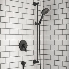 HANSGROHE Hansgrohe 04832670 Locarno Wallbar Power 36 In Matte Black