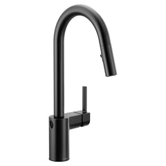 MOEN Moen 7565EWBL Align Single Handle Pull Down Touchless Kitchen Faucet