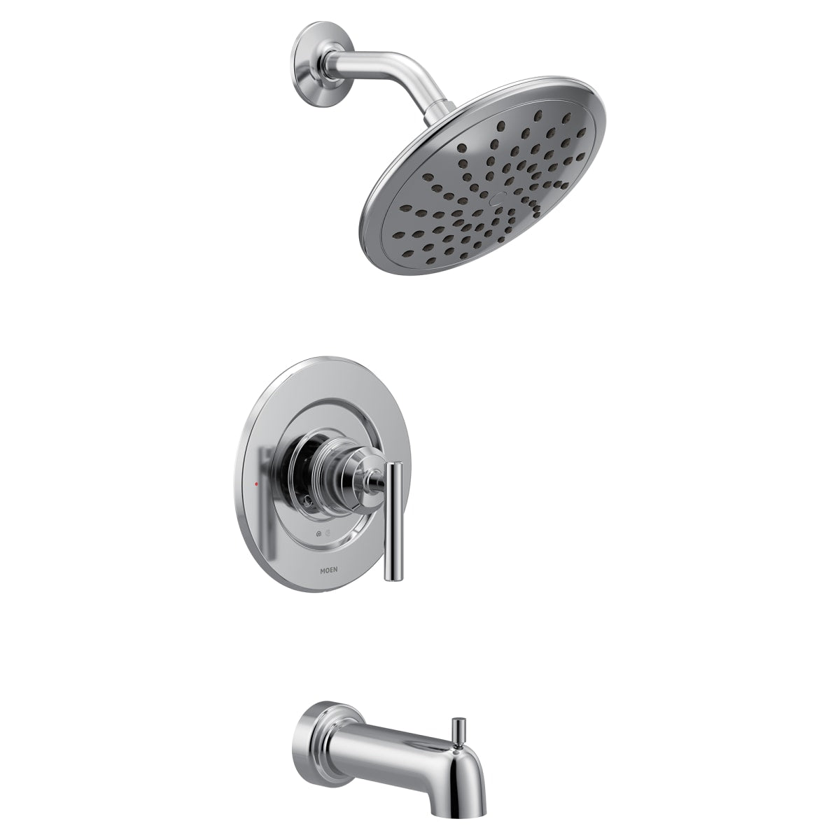 MOEN Moen T3003EP Gibson One Handle Single Function Bathtub & Shower Faucet in Chrome (Trim Only)
