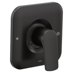 MOEN Moen T2811BL Rizon Single Handle Pressure Balancing Valve Trim in Matte Black