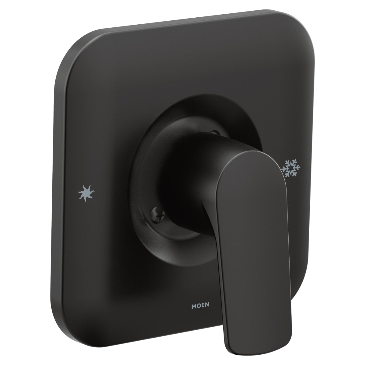 MOEN Moen T2811BL Rizon Single Handle Pressure Balancing Valve Trim in Matte Black