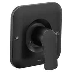 MOEN Moen T2811BL Rizon Single Handle Pressure Balancing Valve Trim in Matte Black