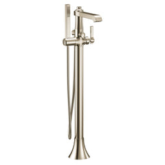 MOEN Moen S931NL Flara Single Handle Lever Floor Mount Filler in Polished Nickel