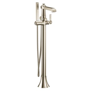 MOEN Moen S931NL Flara Single Handle Lever Floor Mount Filler in Polished Nickel