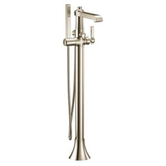 MOEN Moen S931NL Flara Single Handle Lever Floor Mount Filler in Polished Nickel