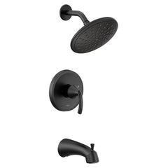 MOEN Moen UT2843EPBL Glyde M-CORE 2-Series Eco Performance 1-Handle Tub and Shower Trim Kit in Matte Black (Valve Sold Separately)