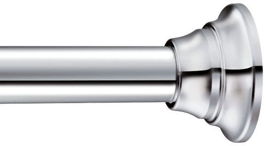 MOEN Moen TR1000CH Adjustable Straight Decorative Tension Shower Rod in Chrome