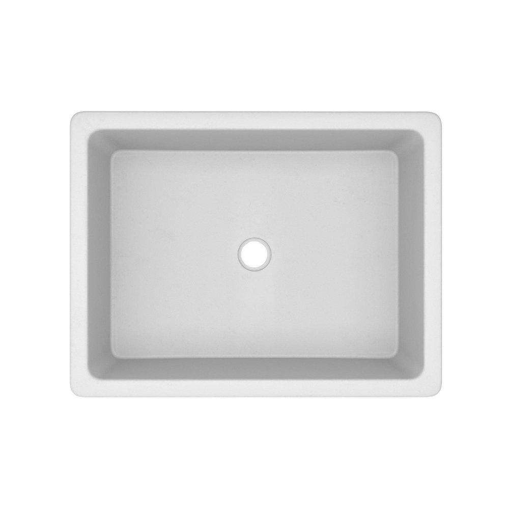 NATIVE TRAILS Native Trails NSL1915-P Nipomo 19-1/2 x 15 in. Rectangular Dual Mount Bathroom Sink in Pearl