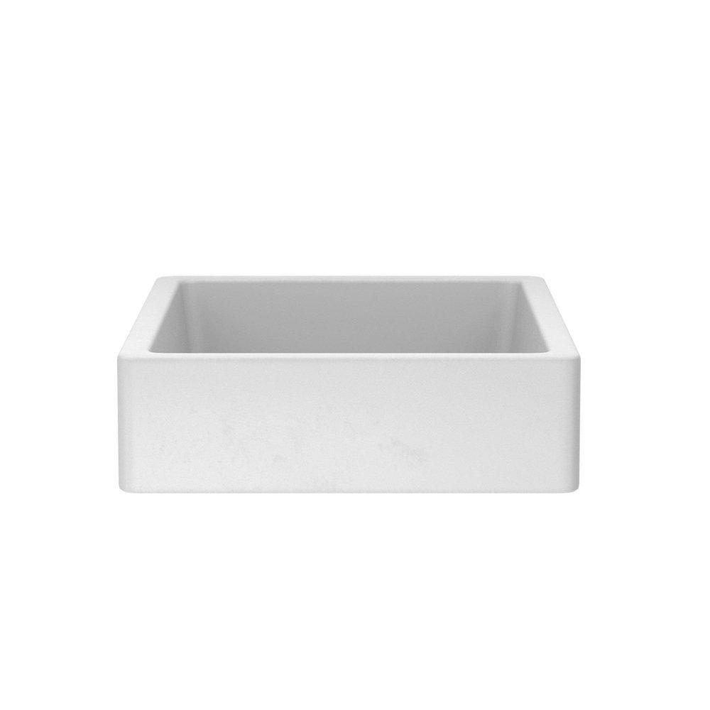 NATIVE TRAILS Native Trails NSL1915-P Nipomo 19-1/2 x 15 in. Rectangular Dual Mount Bathroom Sink in Pearl