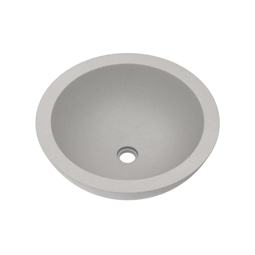 NATIVE TRAILS Native Trails NSL1705-A Morro 17 x 17 in. Round Vessel Mount Bathroom Sink in Ash