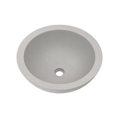 NATIVE TRAILS Native Trails NSL1705-A Morro 17 x 17 in. Round Vessel Mount Bathroom Sink in Ash