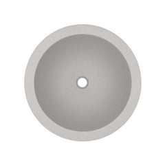 NATIVE TRAILS Native Trails NSL1705-A Morro 17 x 17 in. Round Vessel Mount Bathroom Sink in Ash