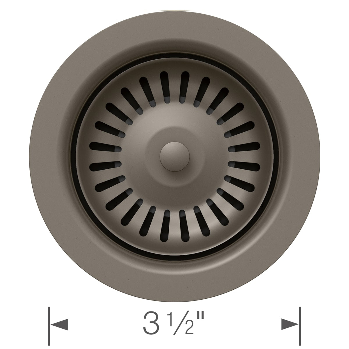 BLANCO Blanco 203441 Strainer Drain Assem 203441 Metal Basket Volcano Gray