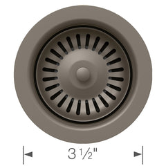 BLANCO Blanco 203441 Strainer Drain Assem 203441 Metal Basket Volcano Gray