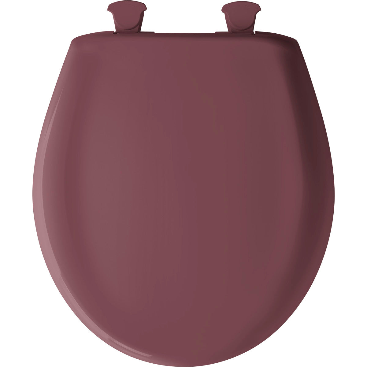 BEMIS Bemis 200SLOWT 343 Classic Colors Round Plastic Toilet Seat Raspberry