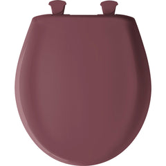 BEMIS Bemis 200SLOWT 343 Classic Colors Round Plastic Toilet Seat Raspberry