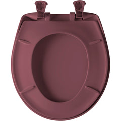 BEMIS Bemis 200SLOWT 343 Classic Colors Round Plastic Toilet Seat Raspberry