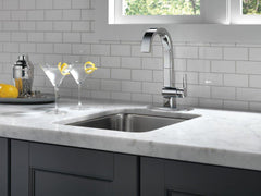 DELTA FAUCET Delta Faucet 1993LF Pivotal Single Handle Bar Faucet in Chrome