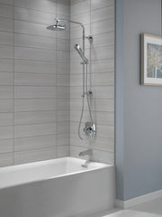 DELTA FAUCET Delta Faucet 58820-BL Emerge No Handle Multi Function Shower System in Matte Black