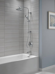 DELTA FAUCET Delta Faucet 58820-BL Emerge No Handle Multi Function Shower System in Matte Black