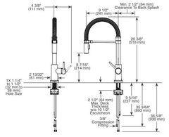 DELTA FAUCET Delta Faucet 9659T-AR-DST Trinsic Single-Handle Pull-Down Kitchen Faucet With Touch Activation