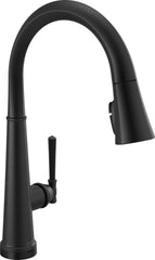 DELTA FAUCET Delta Faucet 9182T-BL-DST Emmeline Single Handle Pull Down Kitchen Faucet with Touch Activation