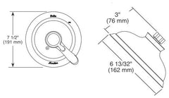 DELTA FAUCET Delta Faucet T17238-SSH2O Lahara Shower Trim Power 2-Function Pressure Balancing