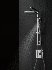 DELTA FAUCET Delta Faucet T17067-BL Ara Single Handle Pressure Balancing Valve Trim in Matte Black