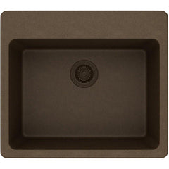 ELKAY Elkay ELG2522MC0 Quartz Classic 25 x 22 Drop-in Sink Mocha