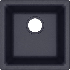 ELKAY Elkay ELG1616GY0 Classic 15-3/4 x 15-3/4 in. Drop-in and Undermount Quartz Bar Sink Dusk Gray