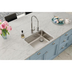 ELKAY Elkay ELUH2317R Lustertone 25-1/2 x 19-1/4 No Hole Stainless Steel Sink