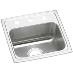ELKAY Elkay PSR17163 Celebrity Stainless Steel 17 x 16 x 7-1/8 3-Hole Single Bowl Drop-in Sink