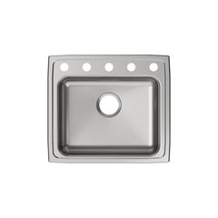 ELKAY Elkay LRAD2219655 Lustertone Classic Stainless Steel 22 x 19-1/2 x 6-1/2 Single Bowl Drop-in ADA Sink