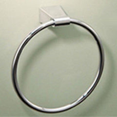 Gatco 4712 Bleu Suite Round Closed Towel Ring in Polished Chrome