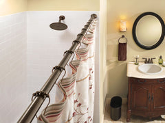 MOEN Moen TR1000OWB Tension Shower Rod Old World Bronze 44 to 72