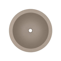 Native Trails NSL1705-E Morro 17 x 17 in. Round Vessel Mount Bathroom Sink in Earth
