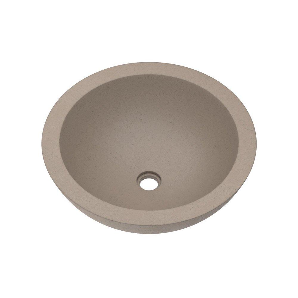 NATIVE TRAILS Native Trails NSL1705-E Morro 17 x 17 in. Round Vessel Mount Bathroom Sink in Earth