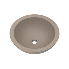 Native Trails NSL1705-E Morro 17 x 17 in. Round Vessel Mount Bathroom Sink in Earth