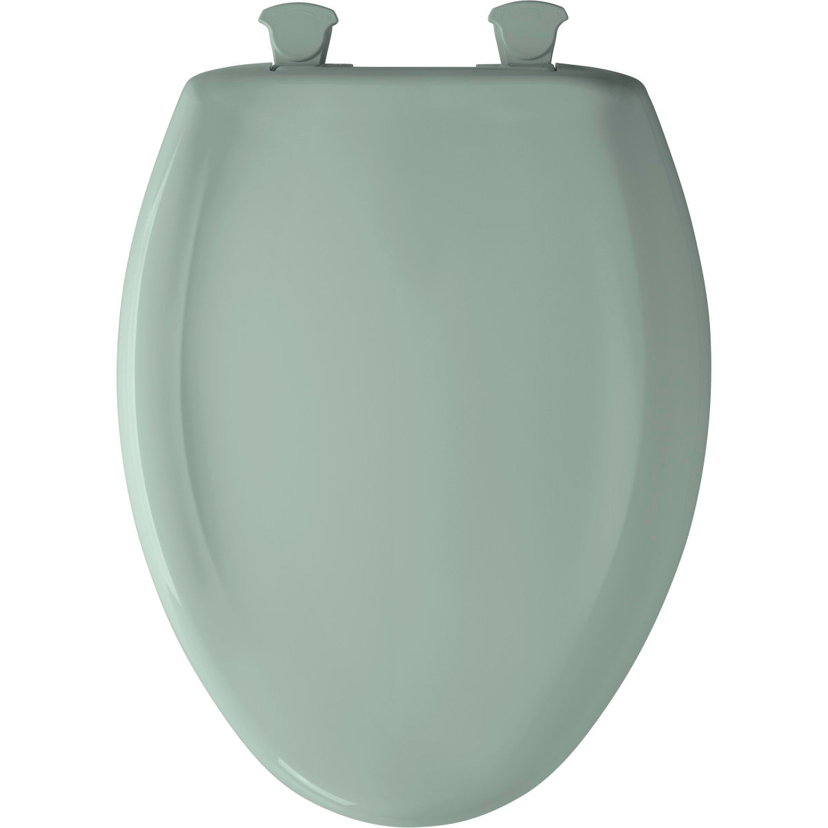 BEMIS Bemis 1200SLOWT 455 Elongated Plastic Toilet Seat in Seafoam