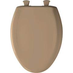 BEMIS Bemis 1200SLOWT 148 Elongated Plastic Toilet Seat in Sand