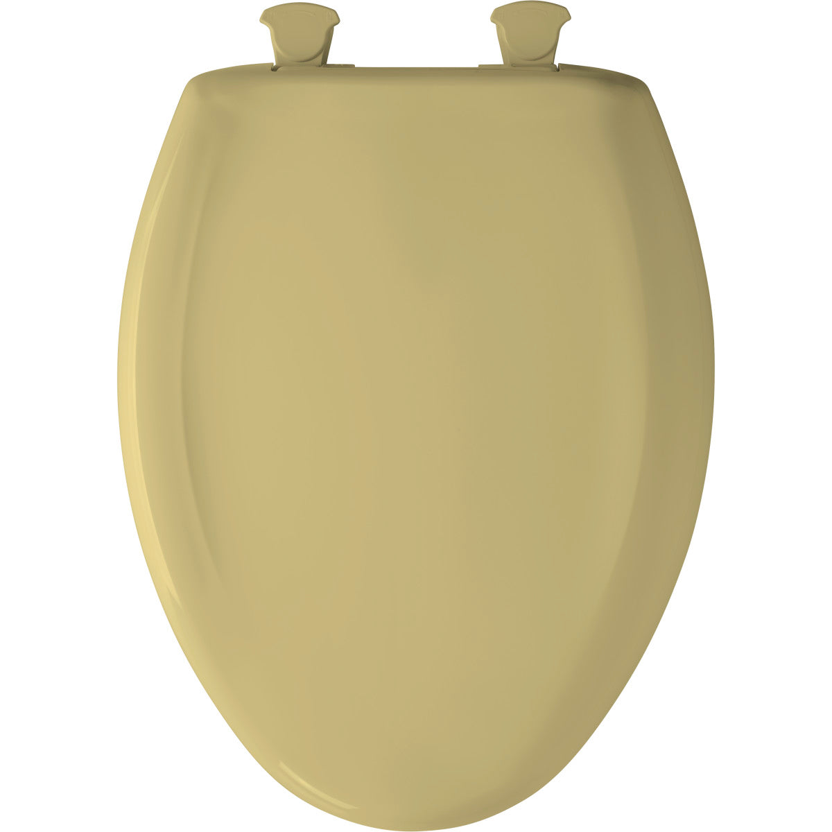 BEMIS Bemis 1200SLOWT 031 Elongated Plastic Toilet Seat Power (Harvest Gold) Replacement MPN