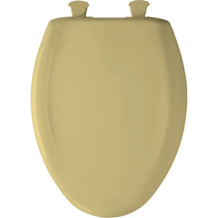 BEMIS Bemis 1200SLOWT 031 Elongated Plastic Toilet Seat Power (Harvest Gold) Replacement MPN