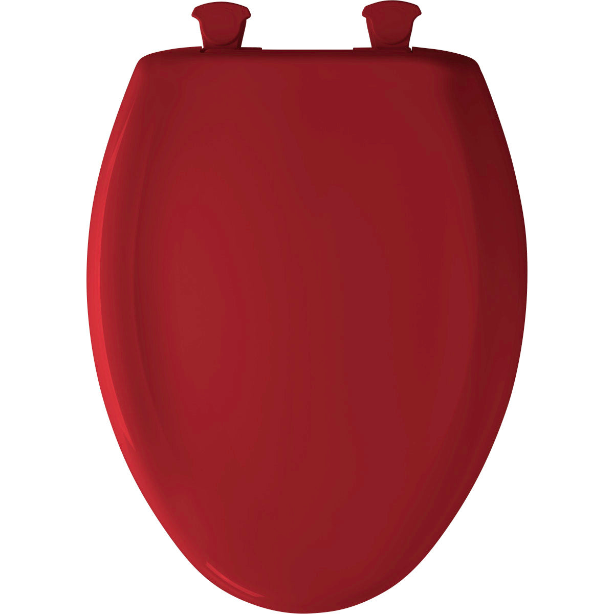BEMIS Bemis 1200SLOWT 153 Whisper-Close Elongated Closed Front Toilet Seat in Red